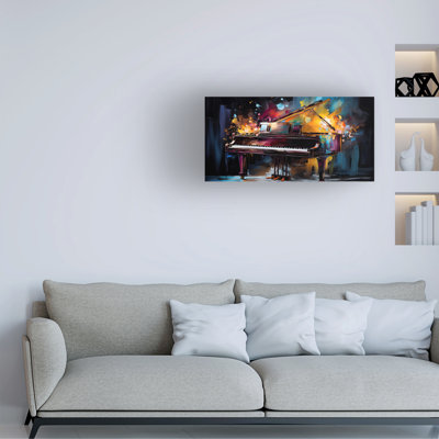 Sean Parnell Piano 5 Canvas Art
