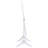 Dunne White Cheval Mirror