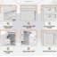 Meuble-lavabo de 36 po avec lavabo supérieur-573350790