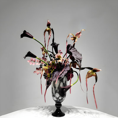 Ornements de fleurs simulées
