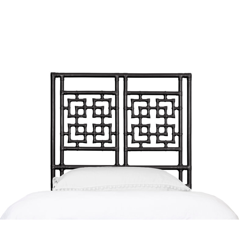 Palm Springs Low Profile Standard Bed, Black, Twin XL