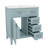 Elegant 30 Inch Bathroom Vanity Fully Fitted With Basin-1997080836