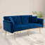 2 Seater Velvet Sofa-195965728