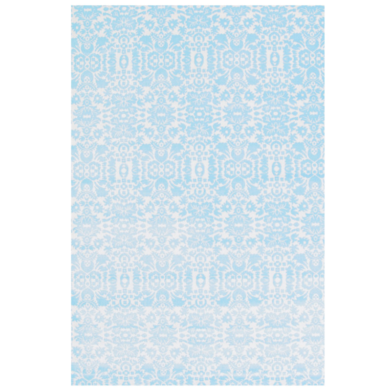 Tapis intérieur / extérieur bleu Mogos, Rectangle 5 pi x 7 pi