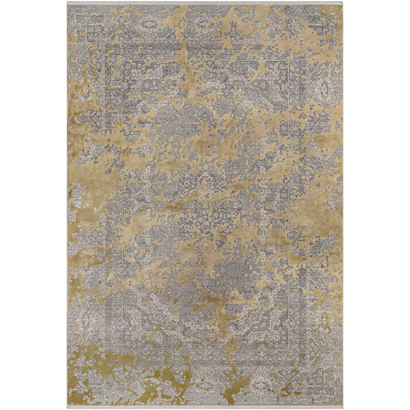 Tapis tissé à la machine Solar, Rectangle 10 pi x 14 pi