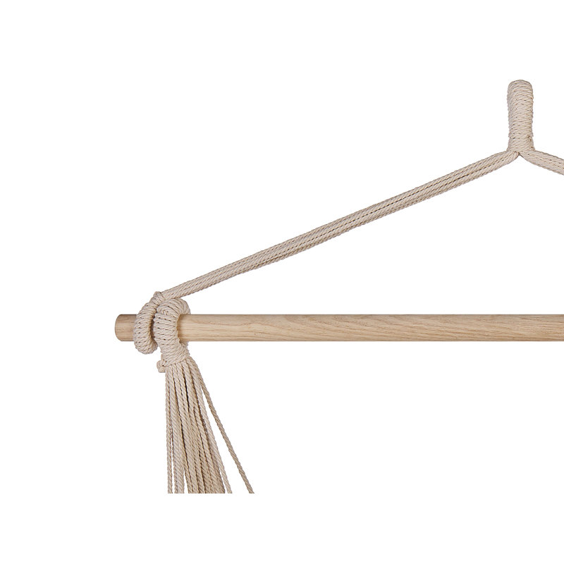 Balibo Cotton Hanging Chair, Beige