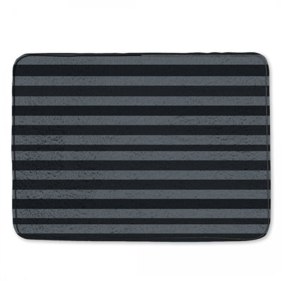 Tapis de bain à rayures