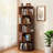360° Display Round Spinning Bookshelf-534557553