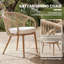 Coussins de chaise d'extérieur modernes inclus pour le salon extérieur-122257201