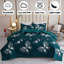 Ensemble de courtepointe Butterfly - Couvre-lit léger et doux pour décoration de chambre à coucher (vert)-1649496245