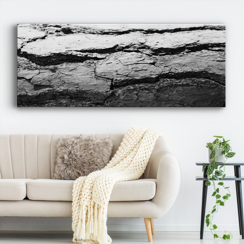 Found Textures IV sur toile, H 20 po x l 50 po x P 1,5 po