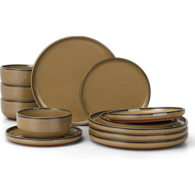 Stoneware Dinnerware - Service for 4