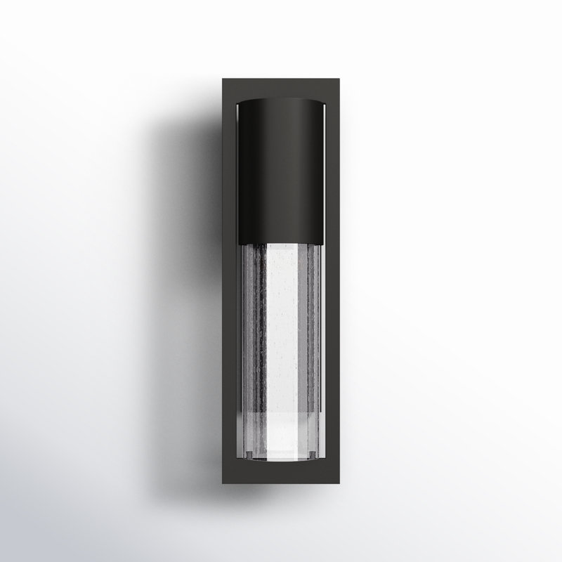 Dwell LED Outdoor Sconce, Black, Incandescent, Medium