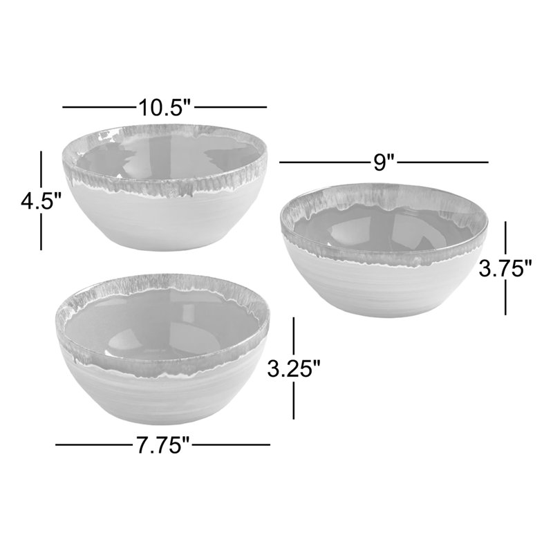 Tuscan Serving Bowl 3Pc Set