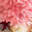 Pink Pencil Tinsel Artificial Christmas Tree-464528429