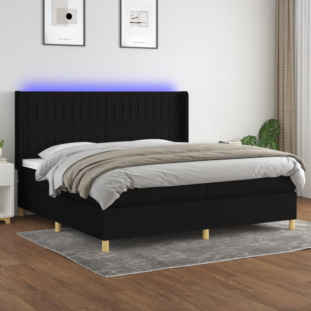 Boxspringbett Barnhard, 200 x 200 cm