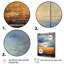 Meadow Horizon Farmhouse Windows II - Art mural de fenêtres de ferme-1274657820-1274657894