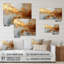 Charley - collage abstrait d'art mural en acrylique pour le salon-101521146