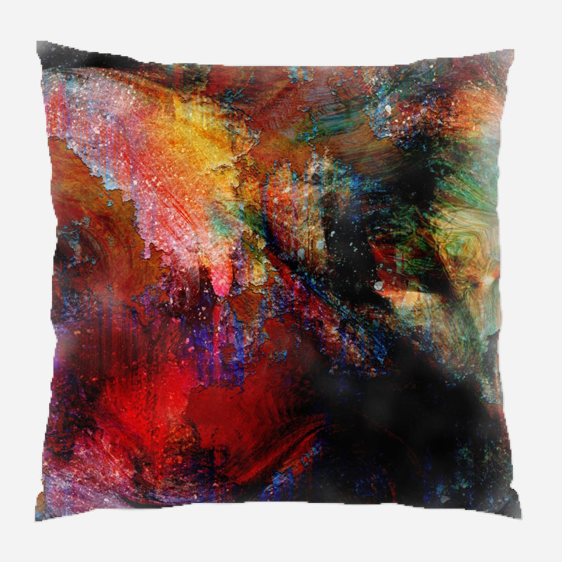 Coussin décoratif , Microsuède, Intérieur
