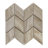 Famed 3" x 6" Porcelain Chevron Mosaic Tile