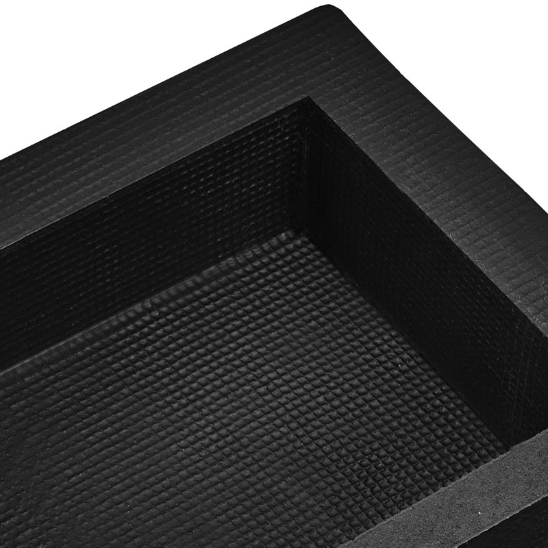 Niche de douche noire 16 po x 24 po, organisateur à double tablette, coins carrés et encastrés, étanche à l'eau pour la salle de bain, mousse extrudée, cloison mobile amovible, niche de 24 po