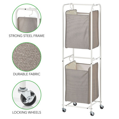 Fabric Rolling Laundry Sorter