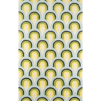 Wool Geometric Indoor Rug