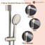 Système de douche complet à pression équilibrée à 2 fonctions Calliope (valve brute incluse)-77393476