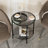 Glass Tray Top End Table-1865789612