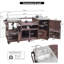 Îlot de cuisine avec évier 75,4 "-1480388875