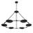 George Kovacs Undertas 6 Light Chandelier In Textured-106849928