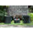 Round Glass Outdoor Side Table