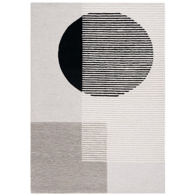 Cassina Hand Tufted Geometric Area Rug