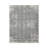 Mouton Abstract Machine Made Power Loom 9' x 12' Polyester/Viscose Area Rug in Grey