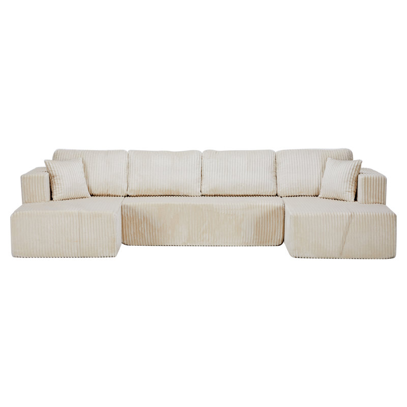 Sectionals, Foam Padding - Beige