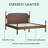 Traditional Easy Assembly Solid Wood Turned Spindle Bed-1112959559