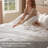 Bedsure Cotton Duvet Cover - 100% Cotton Waffle Weave Linen Duvet Cover, PureWoven Textured Breathable Bedding Comforter Cover, Duvet Cover Only-126370809-126370818