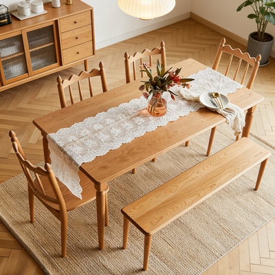 Retro and Simple Dining Table