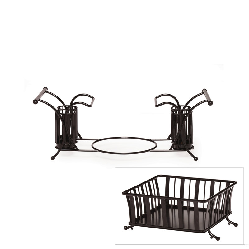 Gourmet Basics by Mikasa Hostess Buffet Caddy