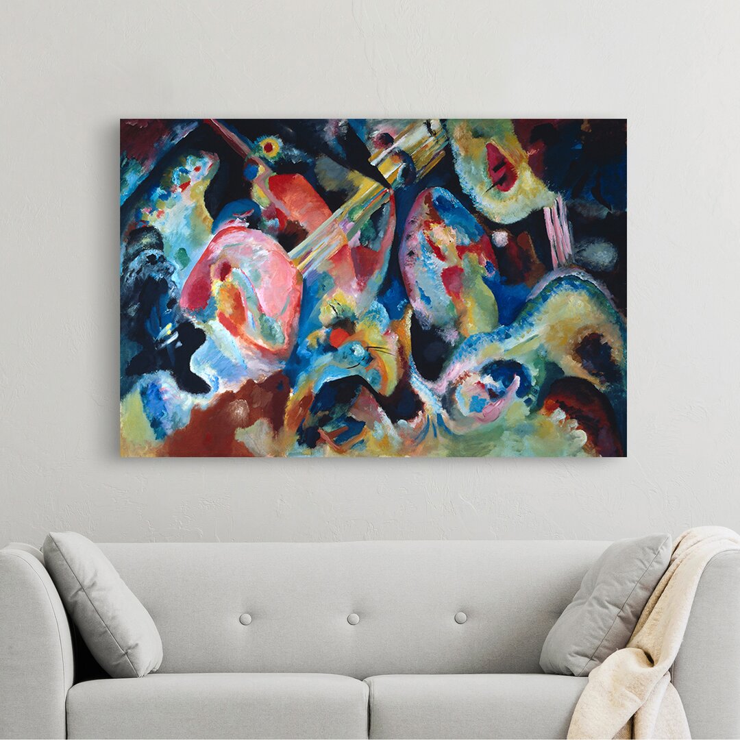 Leinwandbild Improvisation Sintflut von Wassily Kandinsky