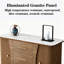 Buffet vintage en bois massif de style chinois