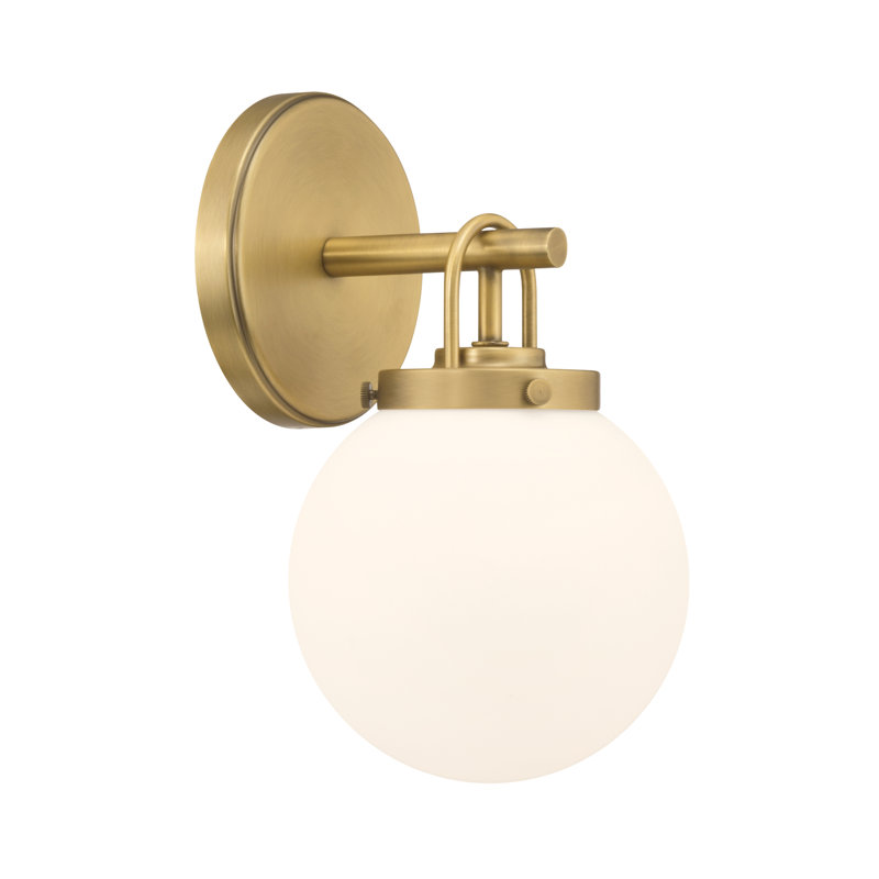 Ortesa 10.5" High 1-Light Bath Sconce, Brass