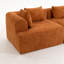 Aucun assemblage requis Canapé modulaire, canapé à assise profonde avec accoudoirs épais et rembourré moelleux 2 places-293389202