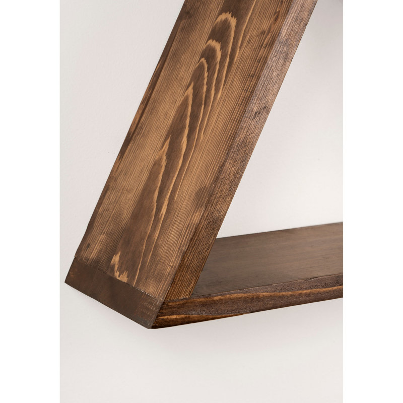 Triangle Floating Shelf