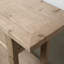 91 in. Solid Wood Console Table
