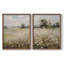 Vintage Floral XXXI - Impression Giclée sur cadre - ensemble de 2-850217846-850217847