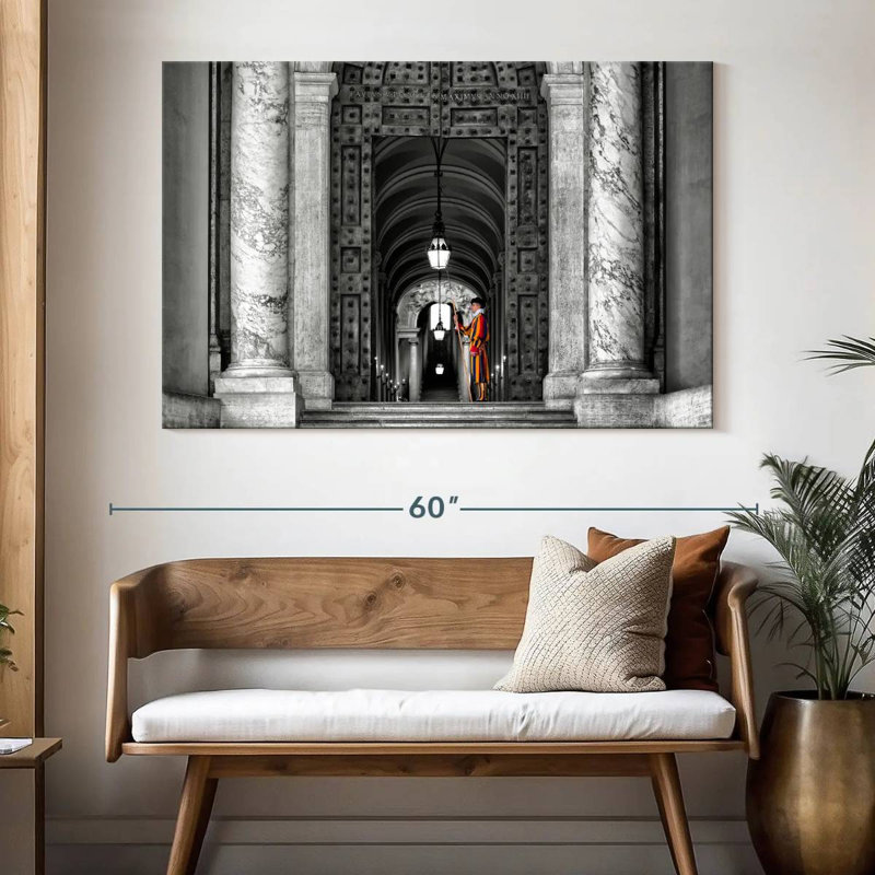 Dolce Vita Rome - La Garde suisse, H 34 po x l 51 po