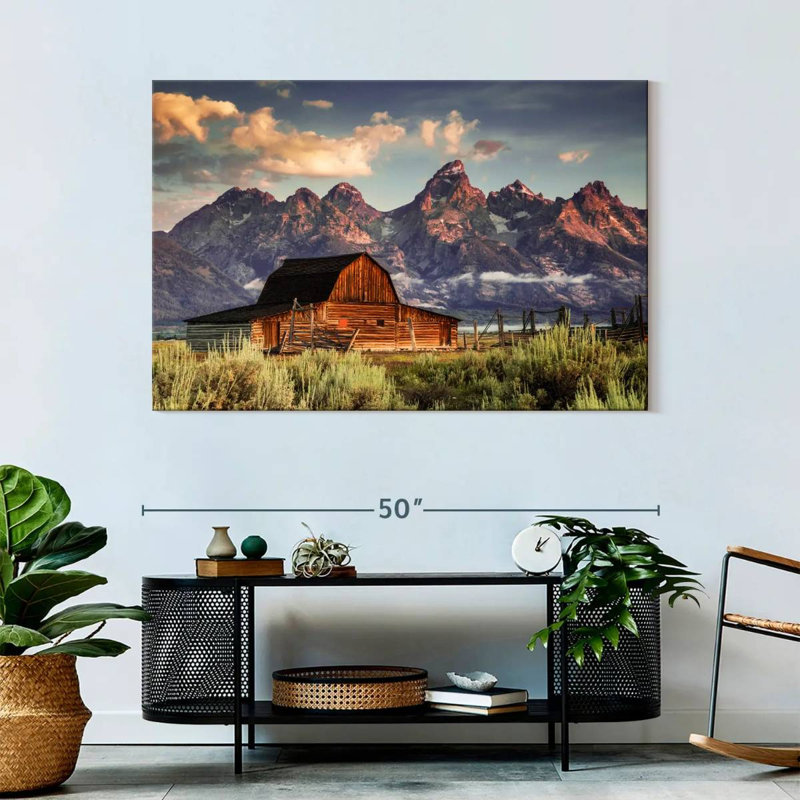 Lilie Barn At Teton, H 32 po x l 48 po