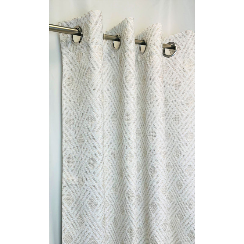 Panneau tissé en jacquard épais, Taupe
