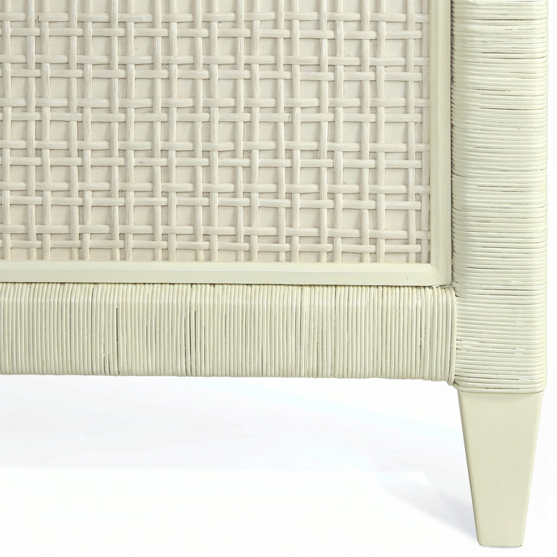 Naples Low Profile Standard Bed, King, Sea Glass